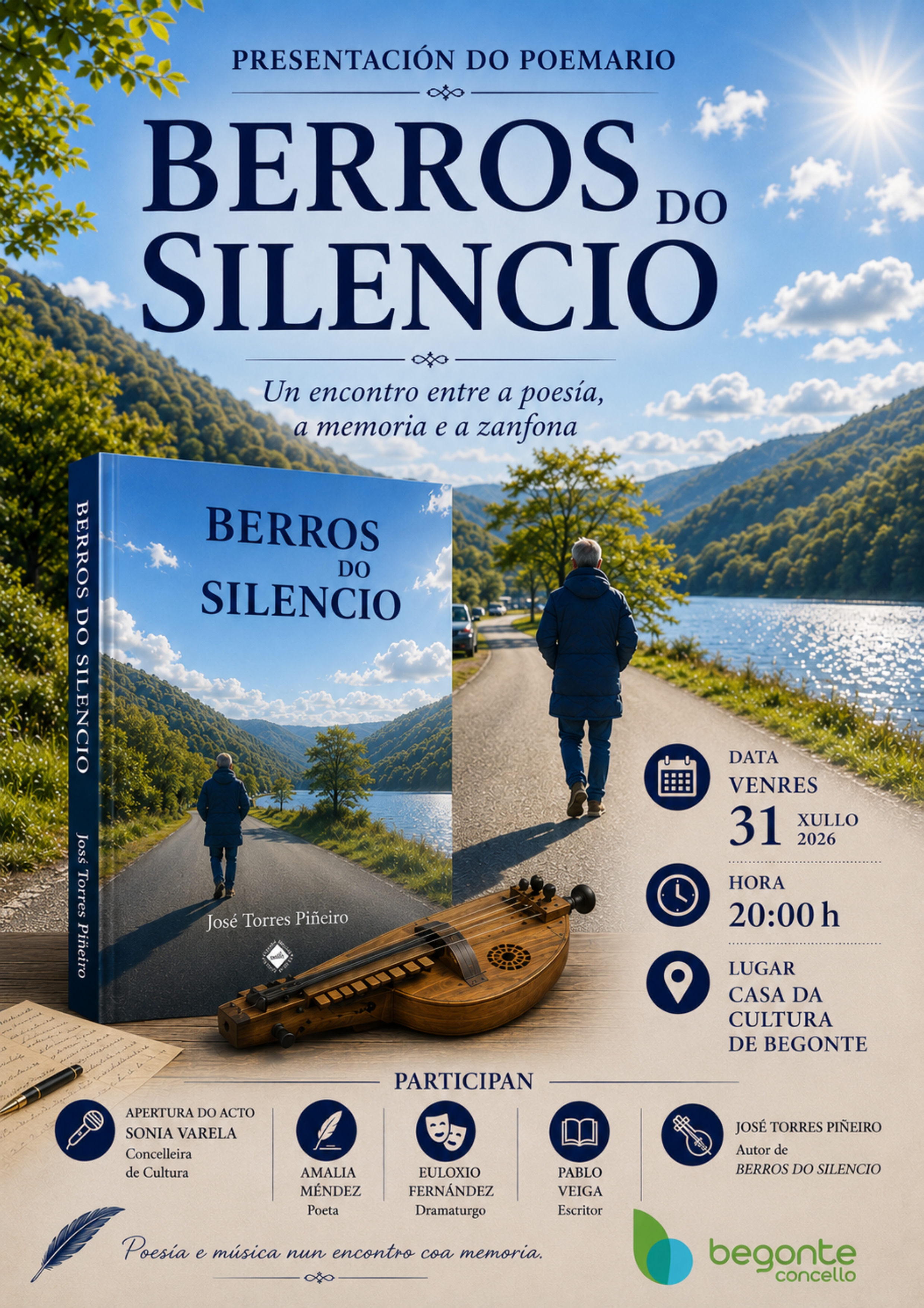 Presentación del poemario 𝑩𝒆𝒓𝒓𝒐𝒔 𝒅𝒐 𝒔𝒊𝒍𝒆𝒏𝒄𝒊𝒐 de José Torres Piñeiro