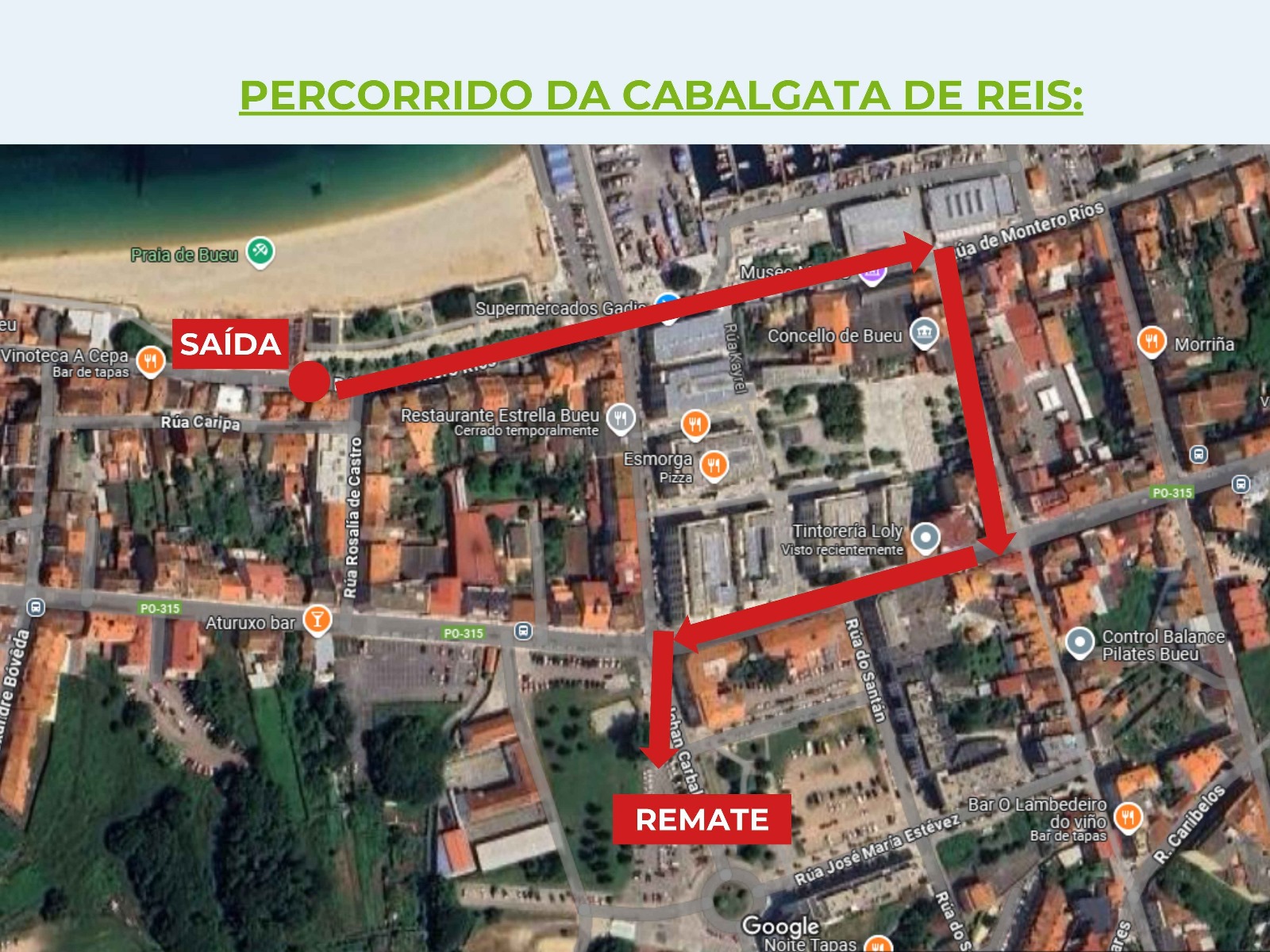 Van as novidades na Cabalgata dos Reis Magos que terá lugar hoxe sábado desde 18 horas con novo recorrido e final na carpa de As Lagoas, e o recibimento no Centro Social para mañá domingo pola mañá desde as 11h.