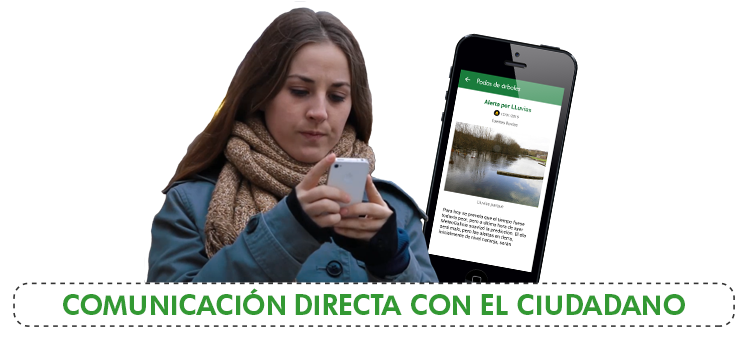 Comunicación directa con el ciudadano